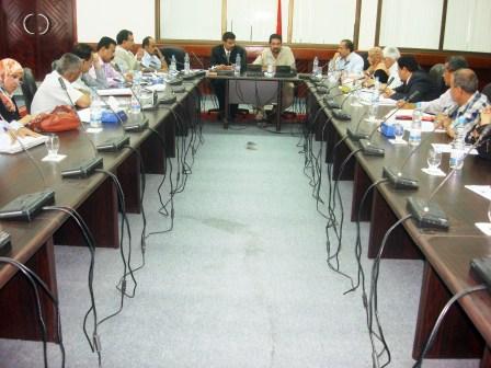 د. الجفري يترأس الاجتماع أمس